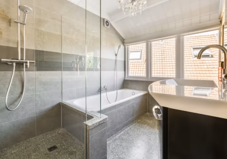 Professional bathroom renovation with modern finishes in New Orleans