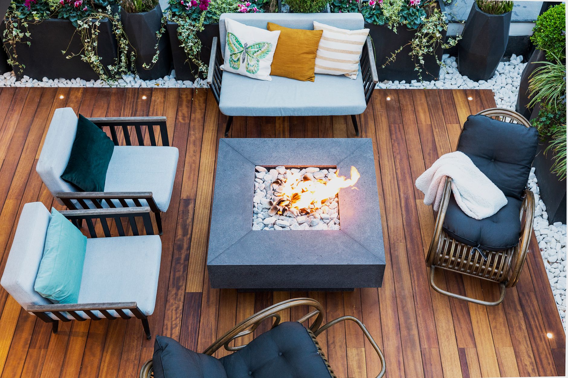 outdoor deck backyard wood New Orleans renovation