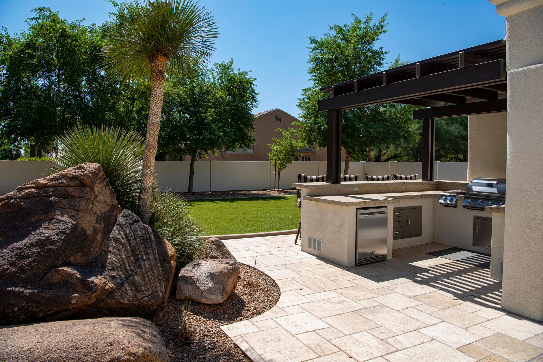 patio pavers outdoor New Orleans renovation